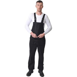 Bib en Brace Dungaree Overalls voor Decorateurs en Bouwers - Wit, Zwart, Blauw, Rood, Marine