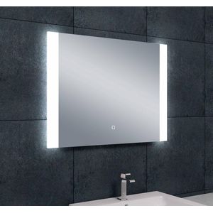 Saqu Brillante Spiegel met LED 80x60 cm