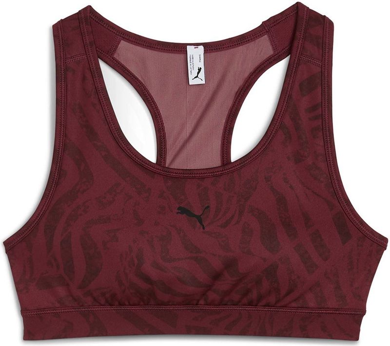 Puma - 4keeps - Sportbeha - Rood - Medium Ondersteuning - Racerback