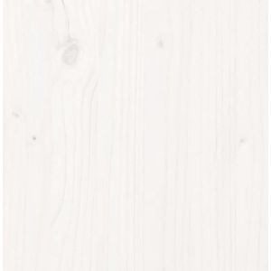 Maison Exclusive - Hoofdbord 154x3x81 cm massief grenenhout wit
