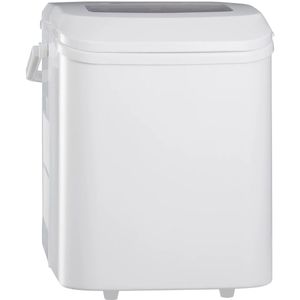 Ijsblokjesmachine - Elektrische Ijsblokjesmachine - Ijsmaker - Ijsmachine - 9 Kubussen elke 6-12min - Zelfreinigend - 1.2L - 220-240V/50Hz - 43Db - R600a - 22.5 x 32 x 29.5 cm - Wit