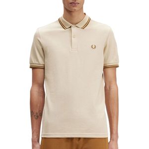Fred Perry - Polo M3600 Beige 691 - Slim-fit - Heren Poloshirt Maat 3XL