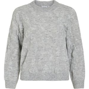 VILA - VISTEVA O-NECK KNIT TOP - Dames - Gebreide truien