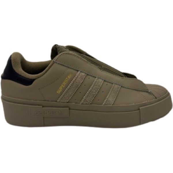 Adidas superstar best sale slip on Green