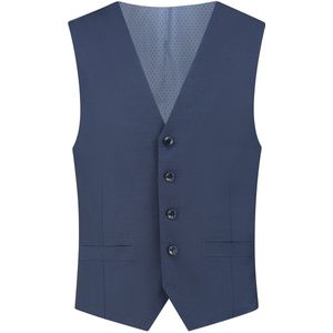 Gents - Gilet heren - Gilet - Polyblend - Royal Blue - Maat 44/S