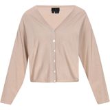 DreiMaster - Klassik - Gebreid Vest - Beige
