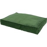 Woefwoef hondenkussen lounge velvet groen (100X68 CM)