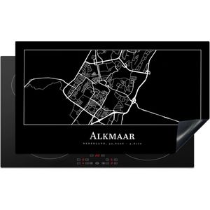 Inductie beschermer - Inductie Mat - Kookplaat beschermer - Alkmaar - Plattegrond - Kaart - Stadskaart - Inductie beschermer - Inductie Mat - Kookplaat Beschermer - 91.2x52 cm - Afdekplaat inductie - Inductiebeschermer