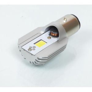 smd led lamp code koplamp 12v 24000 lumen 6000k ba20d voor auto motor scooter