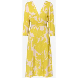 Zomerse bloemenjurk met V-hals – Maat 38