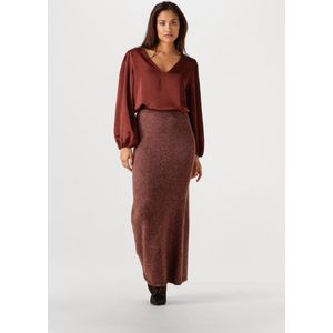 Ydence Knitted Skirt Eveline Rokken Dames - Roze - Maat S