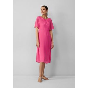 Jurk - Midi - Chiffon - Zwart