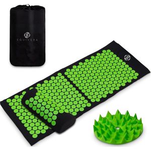 Equivera Spijkermat - Spijkermat - Spijkerbed - Acupunctuur Kussen - Acupressuur Mat