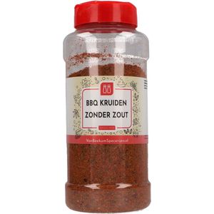 Van Beekum Specerijen - BBQ Kruiden Zonder Zout - Strooibus 330 gram
