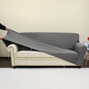 Bankhoes - Stretch Sofa Hoes - voor Woonkamer - Elastische Sofa Cover - Hoek Couch Cover - Sofahoezen - 235x300