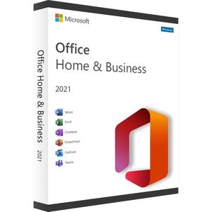 Microsoft Office Home and Business 2021 - 1 apparaat - Eenmalige aankoop