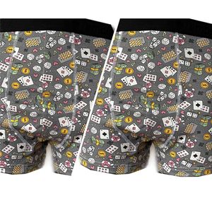 Embrator mannen Boxershorts 2-stuks overall print maat XL