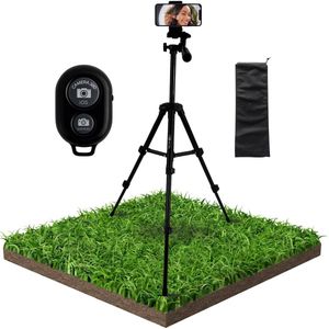 TronicXL Smartphone Statief met Bluetooth Afstandsbediening – Telefoon Statief in hoogte verstelbaar 34-71 cm – Driepoot Tripod met 3-weg Panoramakop & Waterpas – Universeel voor iPhone & Android