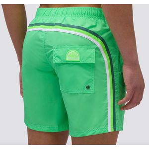 SUNDEK ELASTIC WAIST LONG SWIMSHORT Gloomy-L