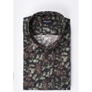 Blouse 100533 groen print Elron LM Pre End - maat 3XL