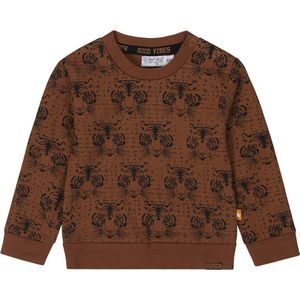 Dirkje - Jongens sweater - Camel - Maat 74