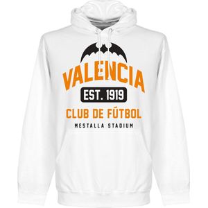 Valencia Established Hooded Sweater - Wit - XXL