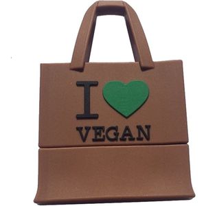 Ulticool USB Stick Vegan Tas - 16 GB - Bruin