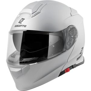 Bogotto - H271 - Systeemhelm - Zilver