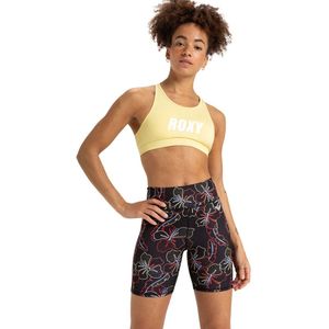 Roxy Everyday Flow Biker Pt Korte Leggings Zwart S Vrouw
