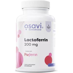 Osavi Lactoferrine 200 mg - Lichaamseigen Ijzerbindend Eiwit - Supplement - 60 Capsules