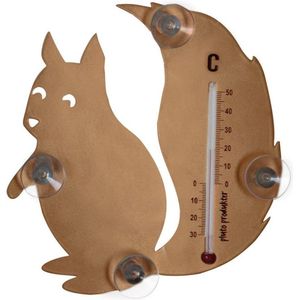 Pluto raam thermometer eekhoorn Koper