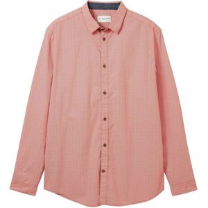Tom Tailor Overhemd Overhemd Met Print 1041088xx10 35150 Mannen Maat - XXL