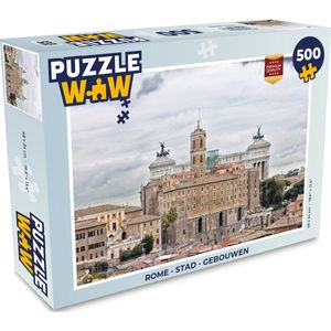 Puzzel Rome - Stad - Gebouwen - Legpuzzel - Puzzel 500 stukjes