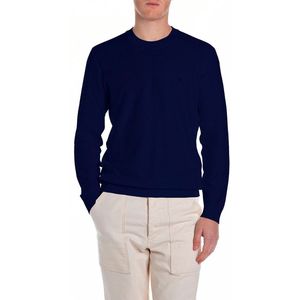 Replay - UK4717.000.G21280G - Trui - Blauw - Heren Kleding