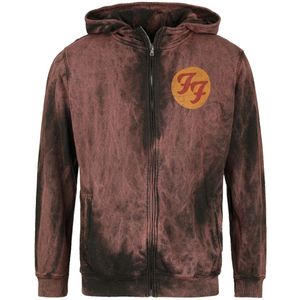 Foo Fighters Big Red Delicious Heren Vest met capuchon - rood - S