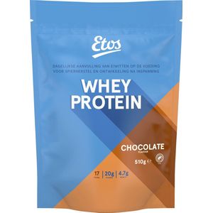 Etos eiwitshakes - Whey Protein - Chocolate - 4 x 510GR - 4 stuks