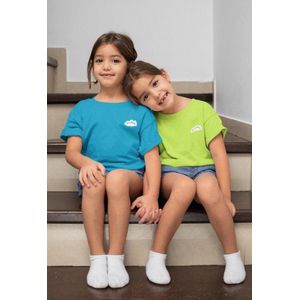 Pixeline Fresh #Blue 130-140 10 jaar - Kinderen - Baby - Kids - Peuter - Babykleding - Kinderkleding - T shirt kids - Kindershirts - Pixeline - Peuterkleding