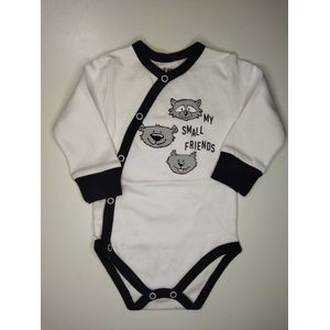 Nini - Rompertje Bram - Omslagromper - Overslagromper - Maat 68 - 4 t/m 6 maanden