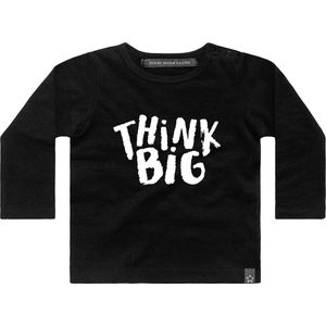 Your Wishes Longsleeve Think Big - T-shirt - Lange Mouwen - Meisjes & Jongens - Maat: 74/80