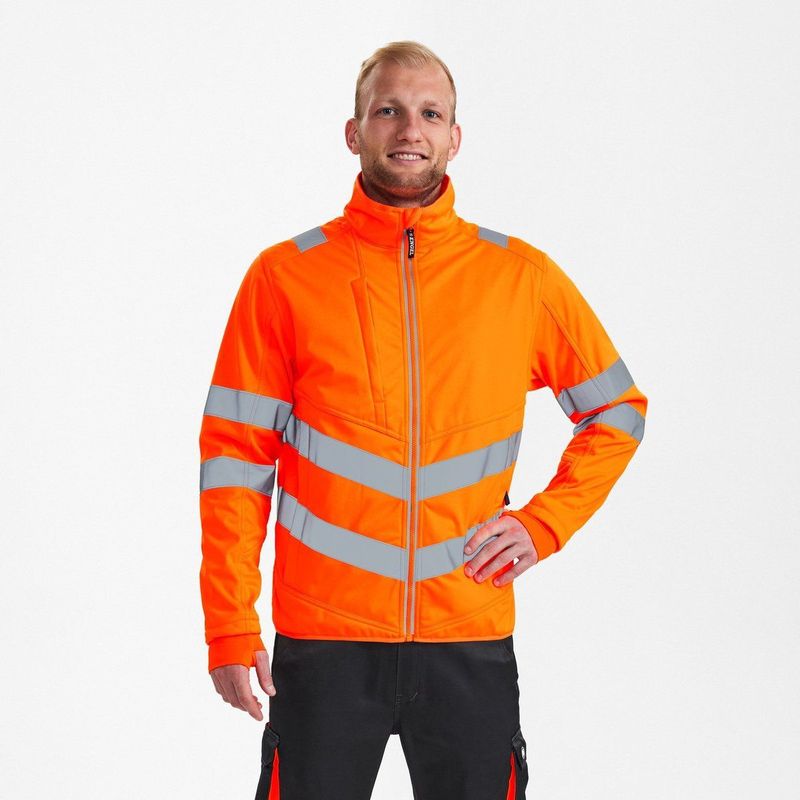 Engel - Safety 1158-237 - Softshell Jack - Hi-vis Orange