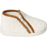 Slofjes - Ecru - Omgekeerd Lam - Pantoffels - Gemaakt in Frankrijk