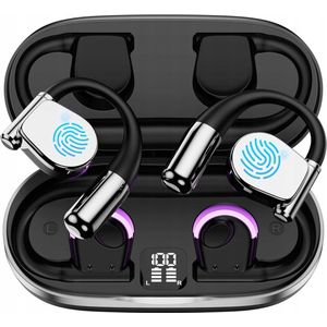 Bluetooth Translator - Oortelefoons - Zwart - AI-oortelefoons met Realtime Vertaling - Bluetooth 5.4