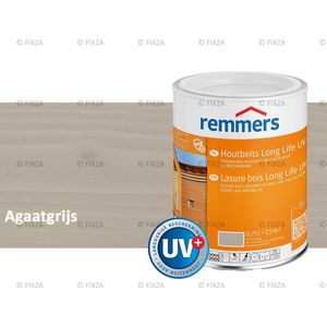 Remmers Long Life Houtbeits UV – agaatgrijs – 0,75 Liter – Duurzame houtbescherming met maximale UV-bescherming