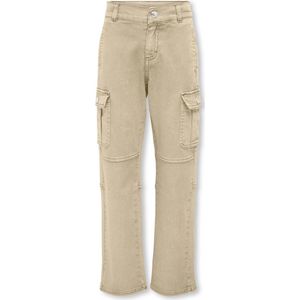 ONLY KOGRORY-FIA STR CARGO PANT CC PNT Meisjes Broek - Humus - Maat 146