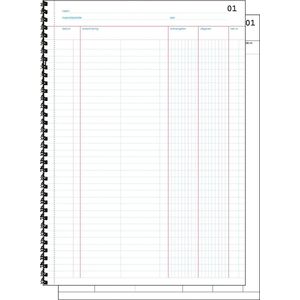 Sigel doorschrijfkasboek - Expres - A4 - 2x50 vel - met spiraal - kasboek - SI-30226