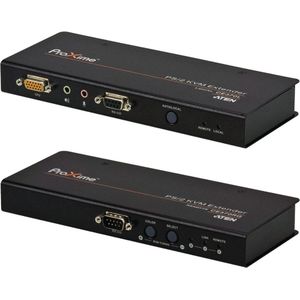 ATEN CE370 - KVM Extender - Zwart - PS/2 VGA/Audio - Tot 300m
