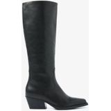 Via Vai - Do Ashley High Boots - Leren Schoen - Zwart