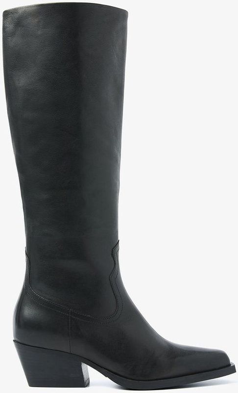Via Vai - Do Ashley High Boots - Leren Schoen - Zwart