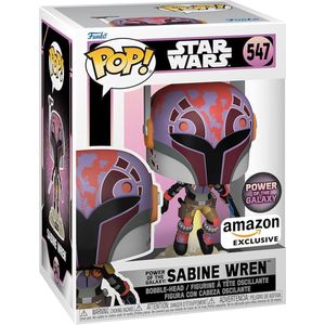 Funko Pop! Star Wars: Power of the Galaxy: Sabine Wren (with Darksaber) #547 Amazon Exclusive