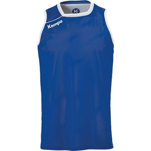 Kempa Reversible Tank Top Royal-Wit Maat L